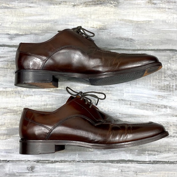 Cole Haan Brown Leather Oxfords Lace-Up Dress Shoe Formal Men’s 10M - Picture 10 of 16